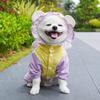 Hund Wasserdichte Regenmäntel Ponchos Mantel 5 Größen zur Auswahl Verstellbarer Haustier-Regenmantel Regenbekleidung Für Spaziergänge und Ausflüge