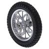 12.5x2.75in Mini Bicycle Rear Wheel AntiSkid Rubber Steel Alloy for 47cc 49cc 2 Stroke Dirt Bike