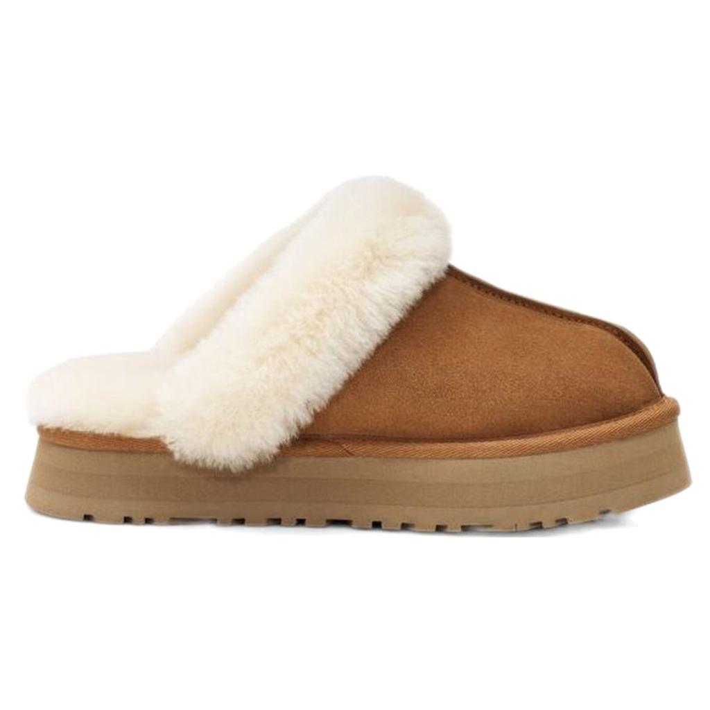 new UGG Disquette Slippers Chestnut Women's
