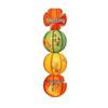 Year of the Horse New Year Decorations: Small Red Lantern String with 'Fu' Characters, Perfect for Spring Festival and Shopping Mall Scenes.