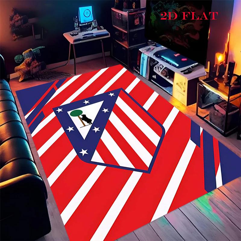 Atleti Carpet Rug for Living Room Bedroom Home Sofa Decoration,Kids Play Nonslip Floor Mat