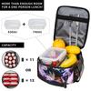 DBZ  Cartoon Anime Insulated Lunch Bags Cooler Bag Reusable,Meal Container  Large Tote Lunch Box Bento Pouch College  Travel