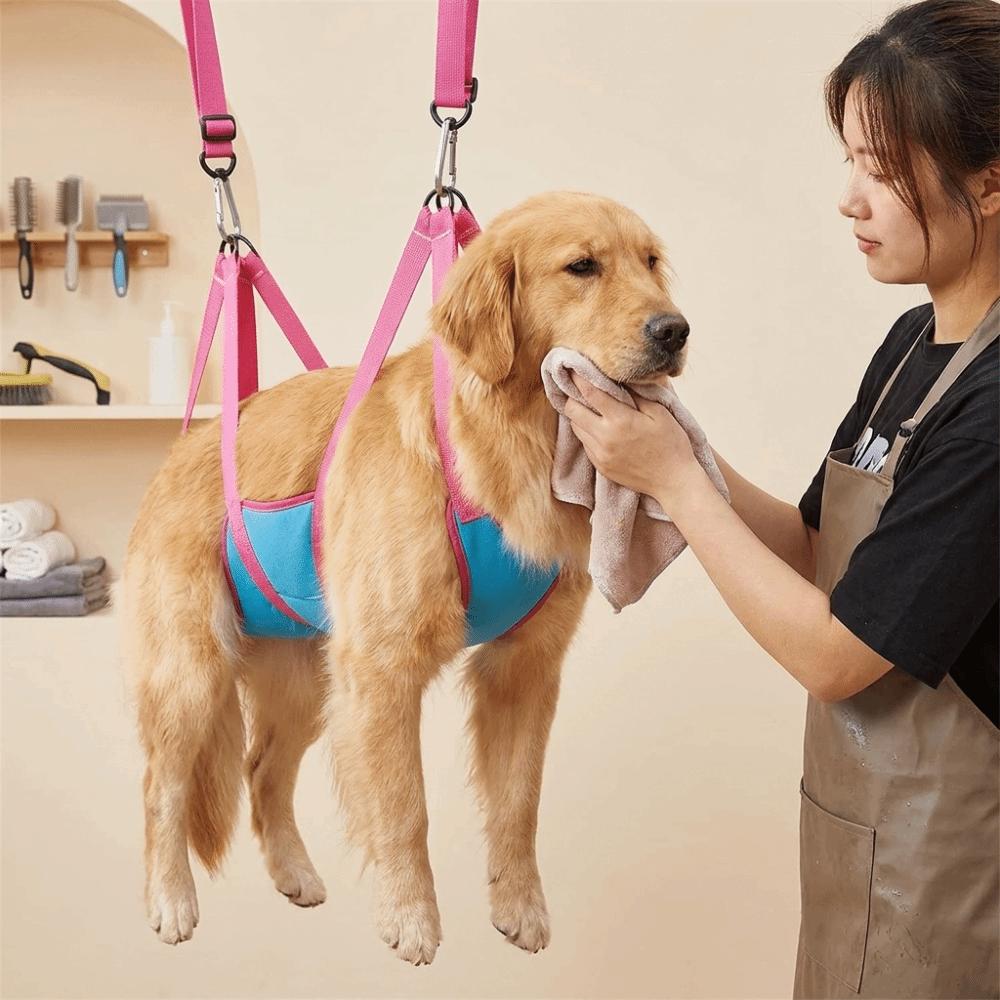 Hanging Pet Nail Trimming Hammock Breathable Dog Restraint Bag Bathing Assistance