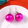 Fashion Christmas Ball Drop Earrings for Women Girls New Year Party Festival Jewelry Gifts