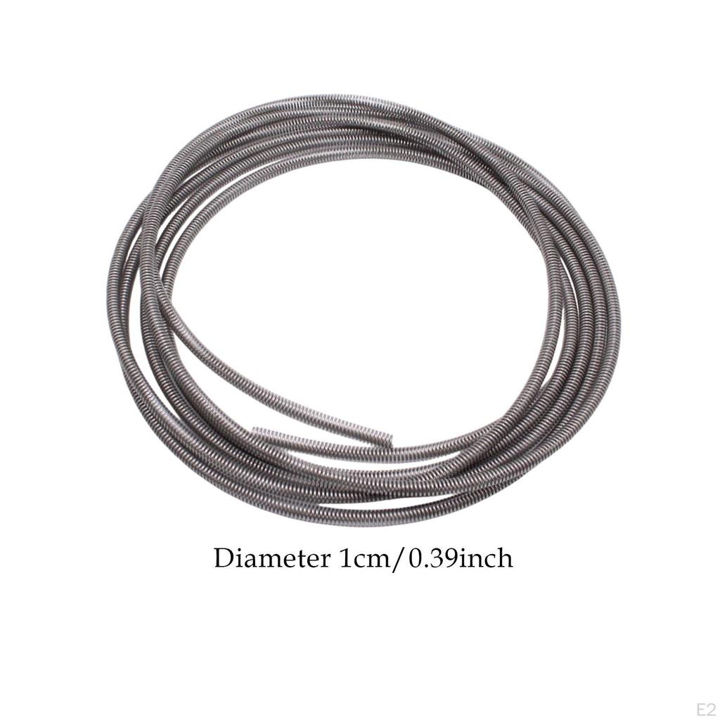 Brake Line Guard Easy to Use, Sturdy, 16ft Stainless Steel Parts for 3/8 OUTER.D. Tube