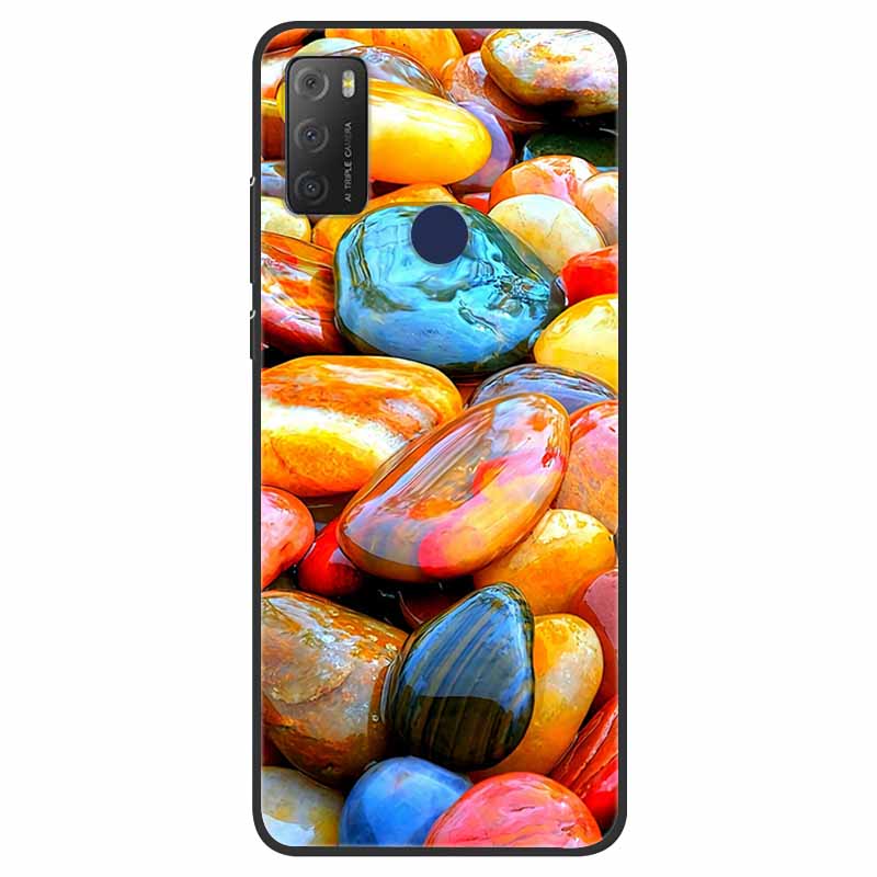 For TCL 20Y Case Shockproof Silicone Soft Phone Back Cover For TCL 20E 6125F Case TPU Bumper Coque For TCL20Y TCL20E 20 Y Funda