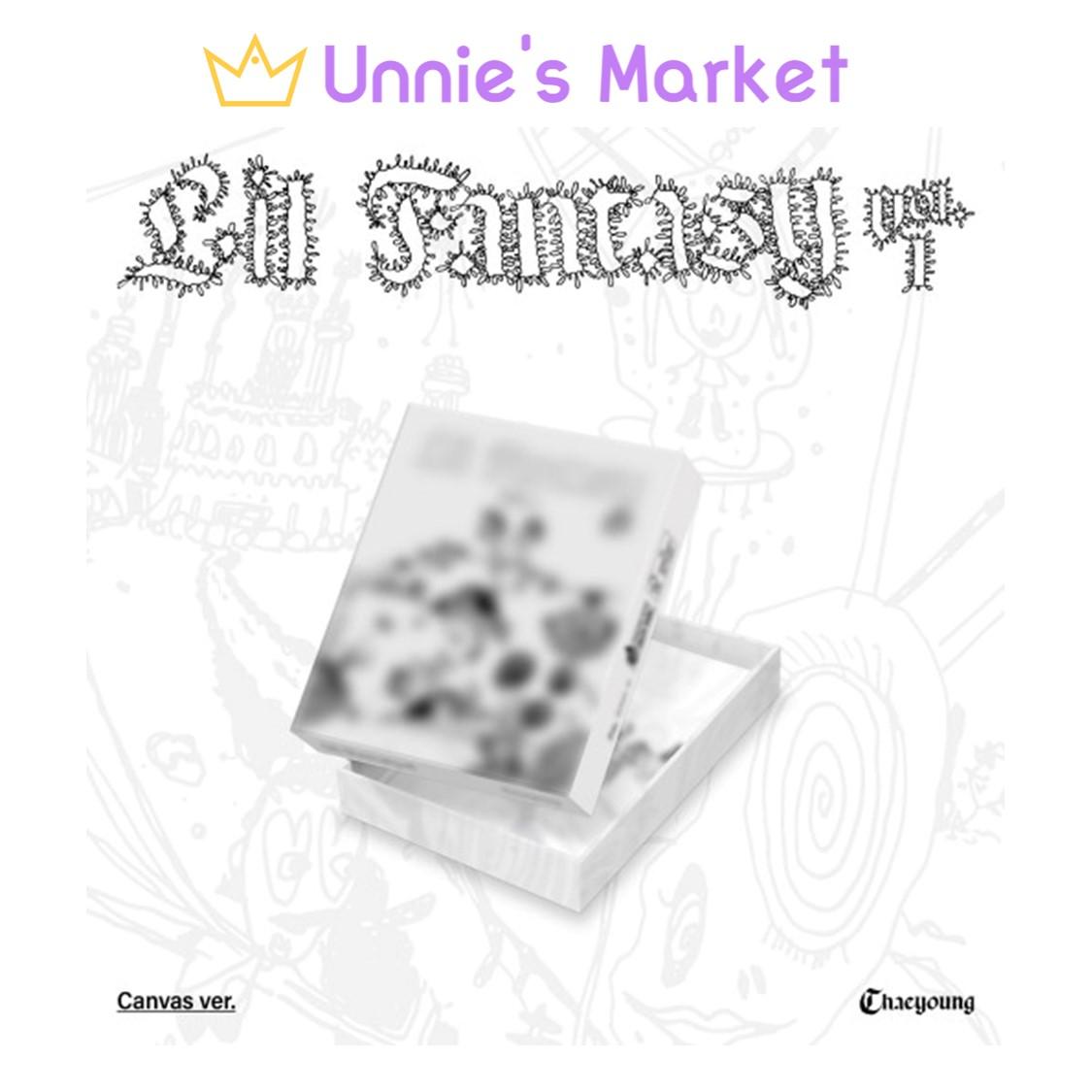 

[Предзаказ] ЧЭЁН (ДВАЖДЫ) - LIL FANTASY том 1 (Холст вер.) + Бесплатный подарок 1EA