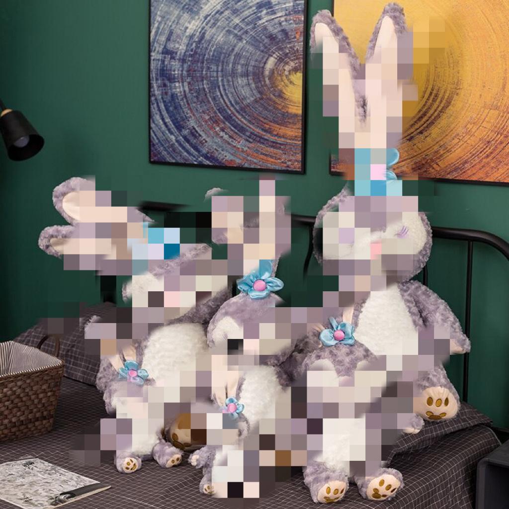 Internet celebrity rabbit plush toy cute doll to give girls birthday gift long-eared rabbit doll children gift