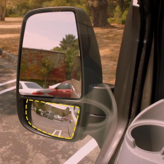 Driver Side Left Mirror Glass Heated For 2015- Ford Transit 150 250 350