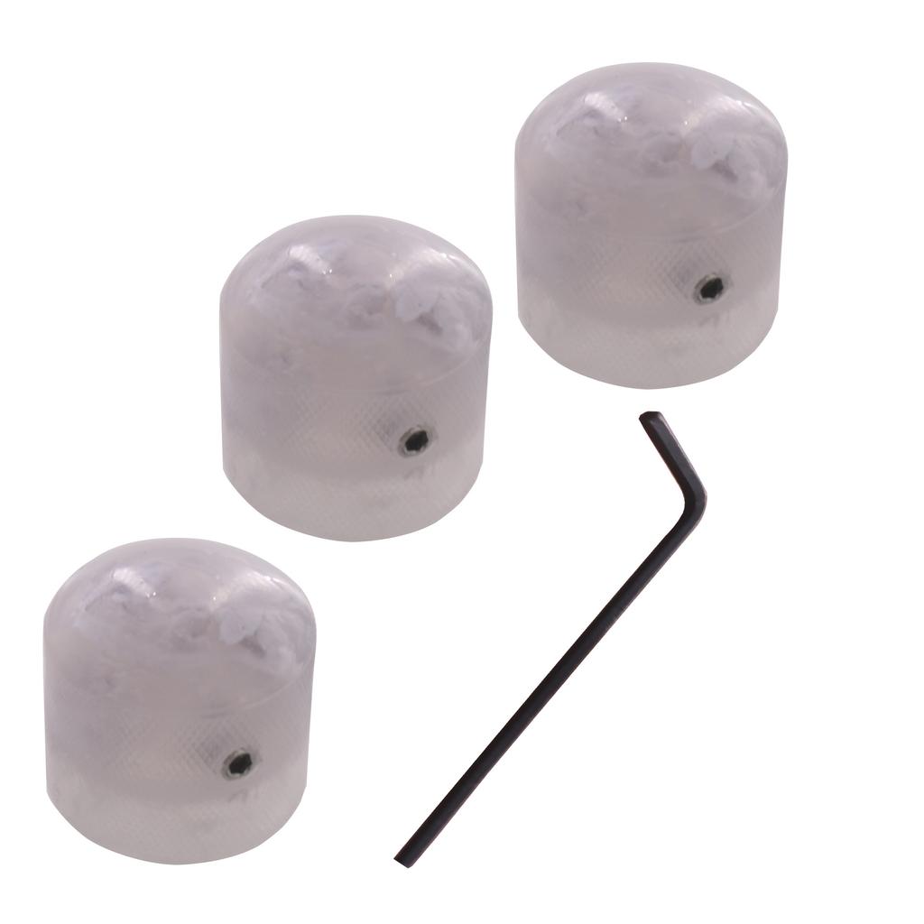 Electric Guitar Potentiometer Button Plastic Button String Button Adjustable Positioner Mounting Button Mica Knob