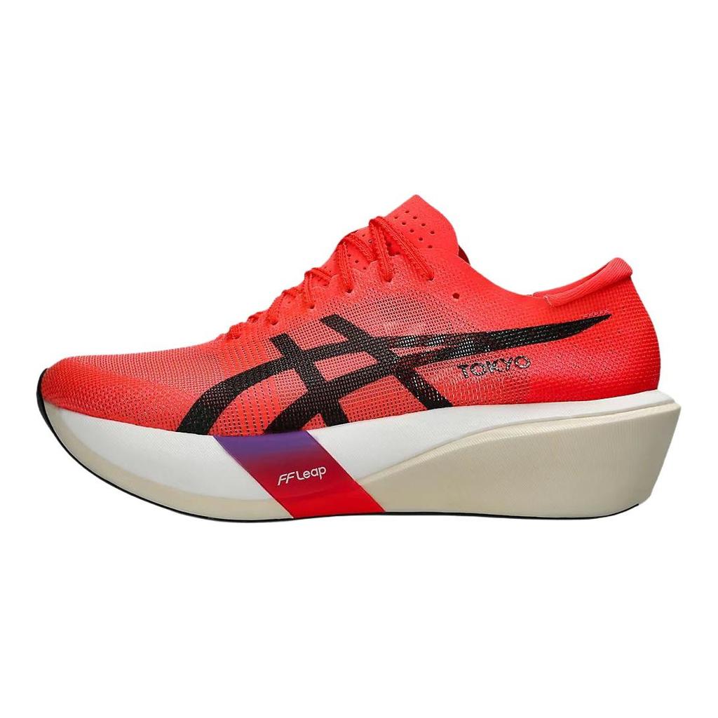 Asics Metaspeed Edge Abrasion Resistant Low Top Casual Running Shoes Unisex Red Black Sneakers 1013A163-600