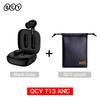 QCY T13 ANC Wireless Earphones Bluetooth 5.3 TWS ANC Noise Cancellation Headphone 4 Mics ENC Headset In-Ear Handfree Earbuds 7
