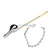 Y3NA Tanks Flush Lever Replacement Front Mount Handle Stainless Steels Toilet Flush Handle Trip Lever Easy to Install
