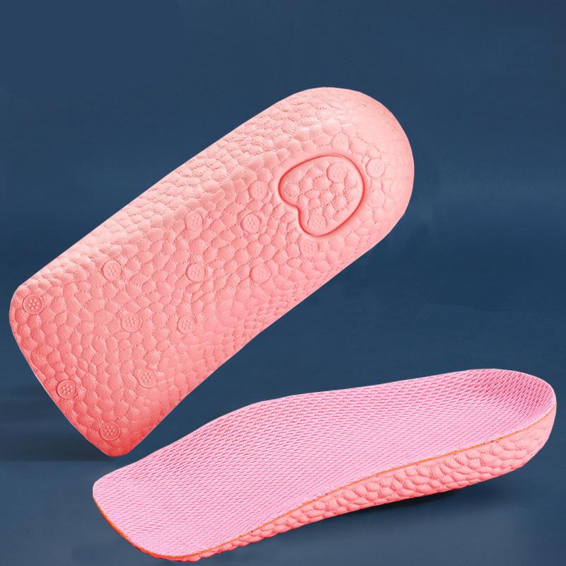 Height Increase Insoles for Men Women Shoes Flat Feet Arch Support Orthopedic Insoles Sneakers Heel Lift Memory Foam Shoe Pads