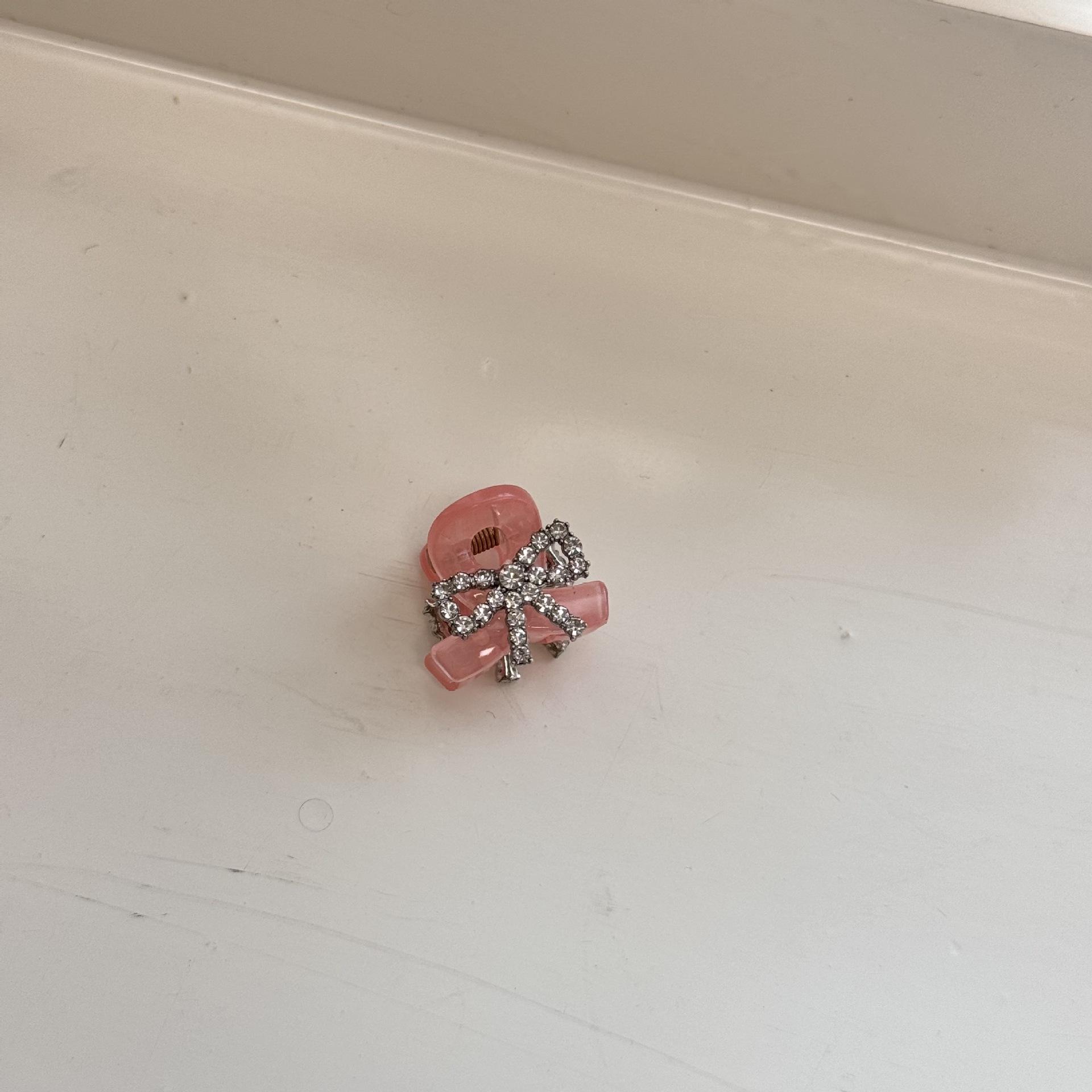 

Мини корейские аксессуары для волос для женщин девочки заколка и зажим бант краб коготь стразы Дизайнерский винтажный Новинка милый трендовый