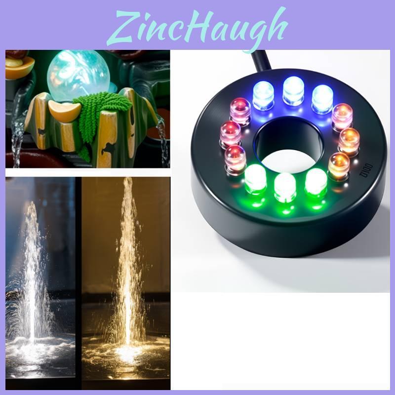 Water Fountain Led Light With Changing Leds For Aquarium Decor And Fish Tank Ambience