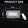 2PCS Fits For Toyota Land Cruiser 200 Series 150 Series Prado MK4 J150 For Lexus ES240 IS250 Led Door Courtesy Light Bulbs White Bulbs 7