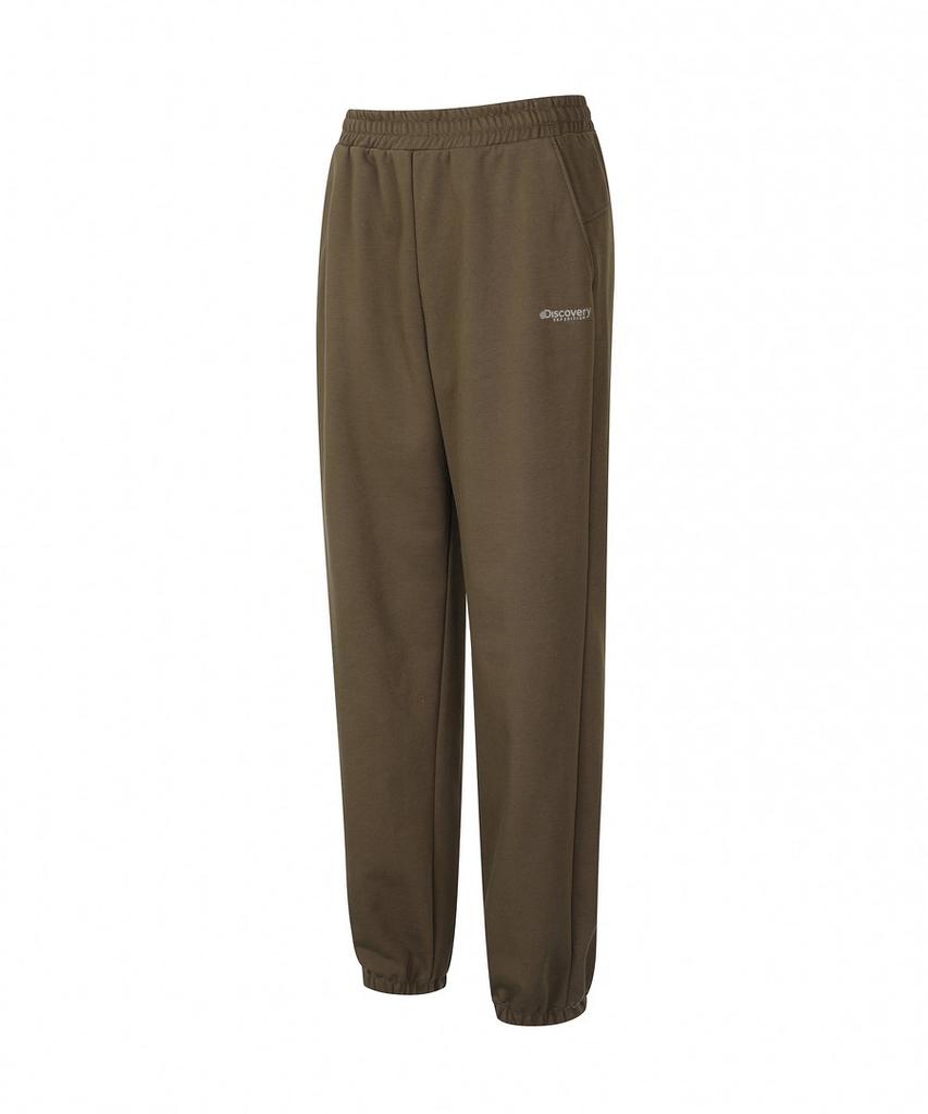 DISCOVERY EXPEDITION Women'S Essential Knit Training Tapered Jogger Pants (Brown)
