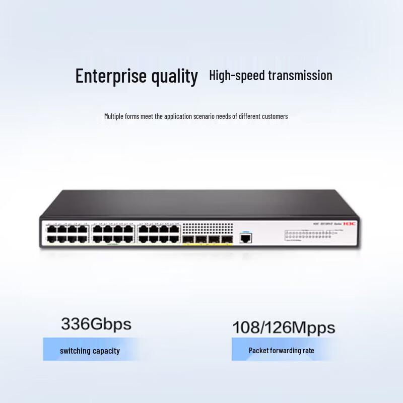 H3C S5130V2-28P-LI 28-Port Gigabit Managed Switch