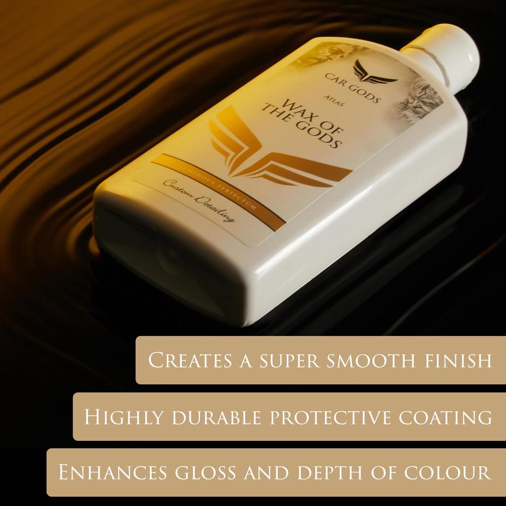 Car Gods Ultimum Perfectum Carnauba Vehicle Removes Minor Surface Provides Hydrophobic and Beads 500ml Wax, Wax, Imperfections, Ultra-Smooth Finish,