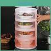 Antifly Dish Insulated Cover Dustproof Multilayer Storage Heat Preservation Kitchen Food Box Stackable Container For Outdoor Picnic Dining Table