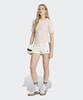 adidas Cali Knit Crochet Detail T-Shirt - Sandy Pink / Kd4317