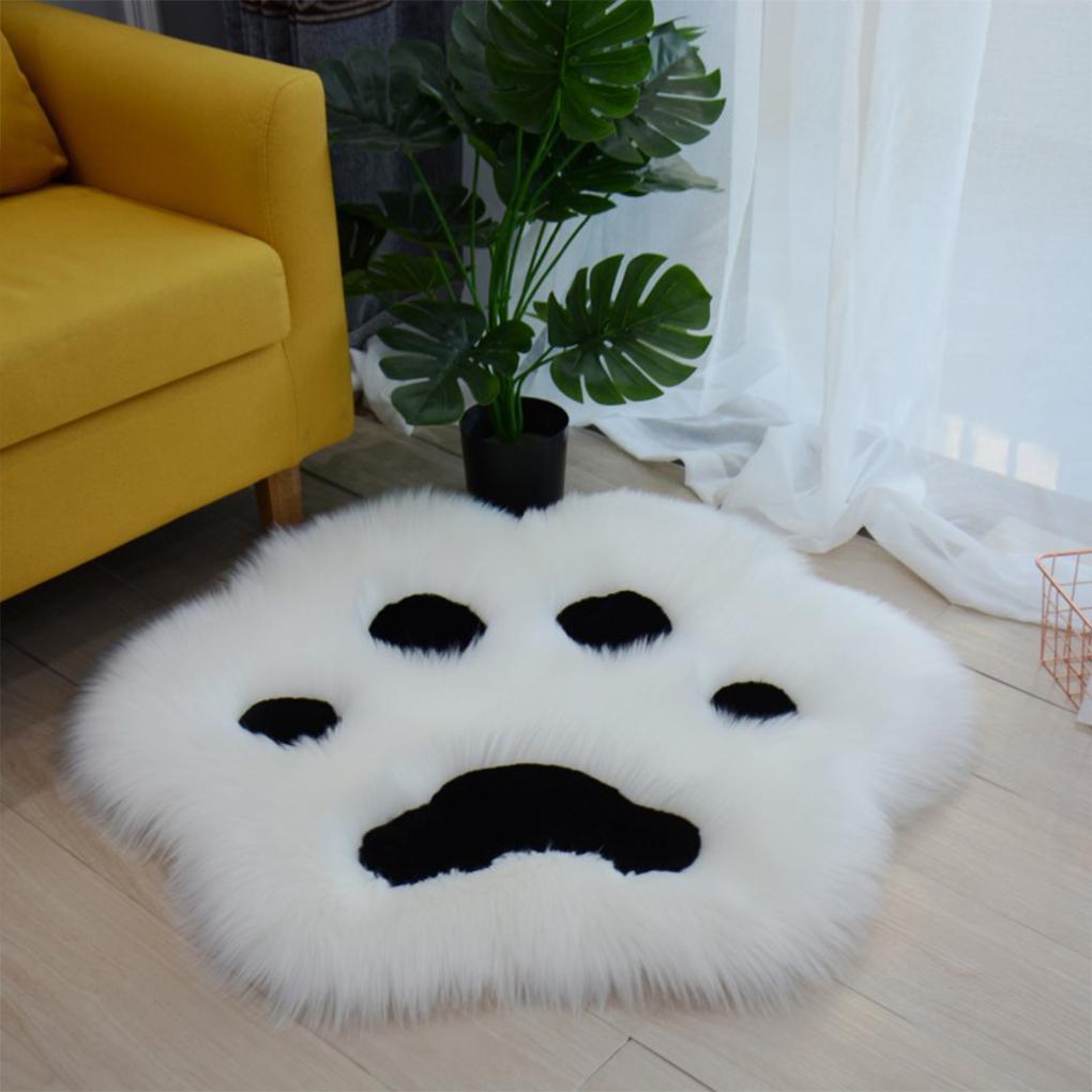 Breathable And Skin-friendly Area Rug Designed For Ultimate Comfort Cute Cat Paw Floor Carpet Mat