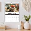 1pc 2026 Wall Calendar, Funny Cat Photo Calendar,  12 Months Monthly Plan, Perfect Gift for Birthday, Christmas and Cat Lovers