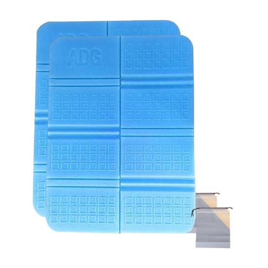 1/2Pcs Foam Seat Mat with Storage Bag Folding Seat Cushion Waterproof Lightweight Outdoor Hiking Camping Sitting Pad Stadium Mat