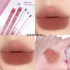 Velvet Matte Lip Liner, Waterproof Long-lasting Lip Pencil, Nude Peach Lip Liner for Smudge-proof Full Lips