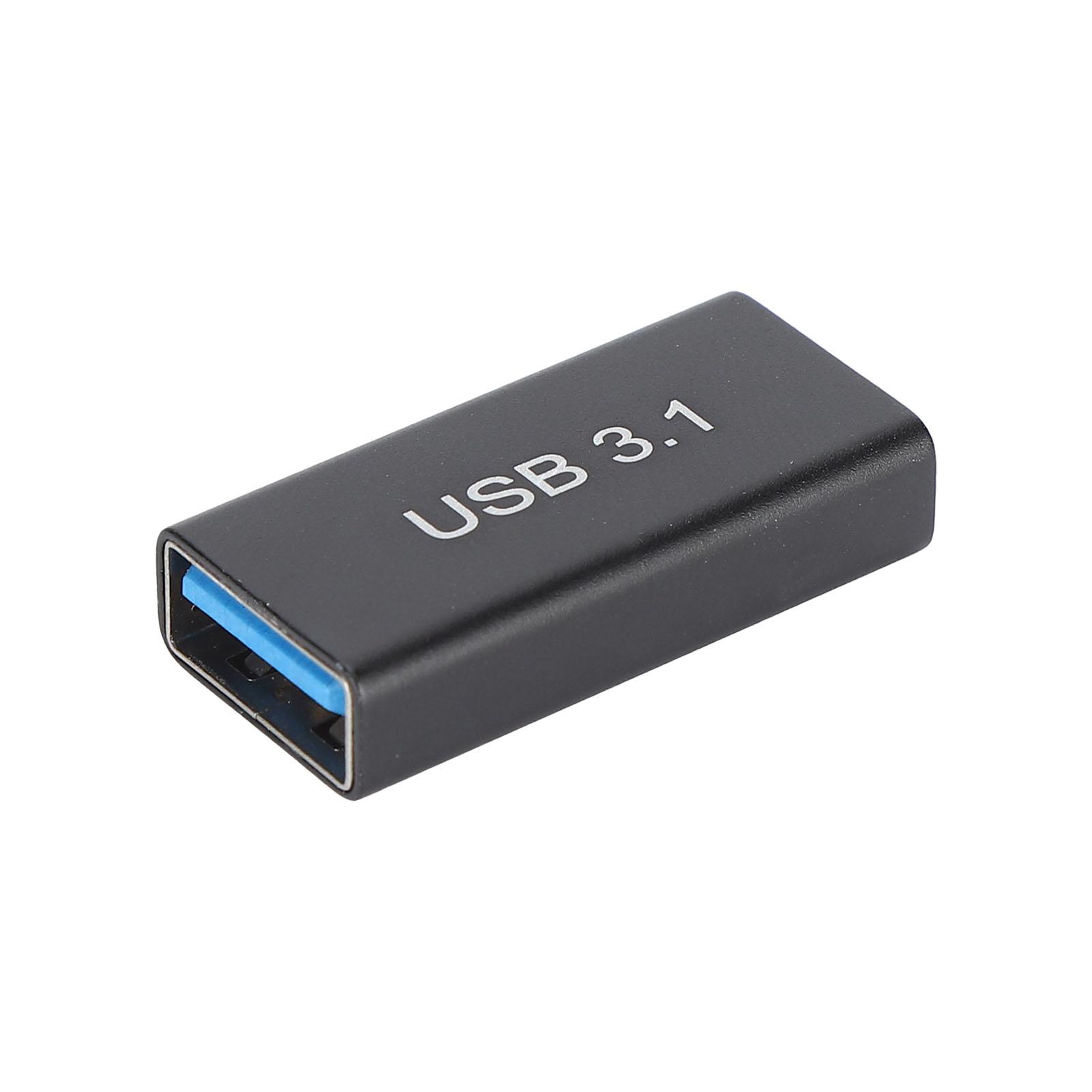 

Адаптер TypeC (мама) к USB3.1 A (мама) Прямой USB-конвертер для передачи данных и расширения USB3.1-кабеля
