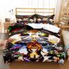 School Boys Campus Duvet Cover Set UK Single Double King US Twin Full Queen Size Anime Bed Linen Set
