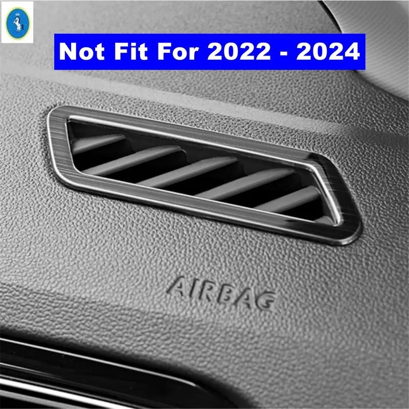Dashboard Auto Air AC Vent / Glove Storage Box Cover Trim For Volkswagen T-Roc T Roc 2018 -  Car Interior Accessories