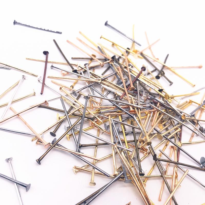 New All Kind of Tone Connectors 16/20/22/30mm Head Pins DIY Jewelry Making