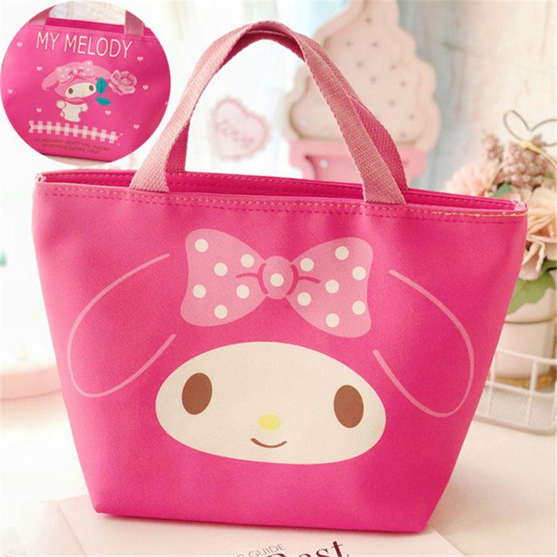Stylish Kuromi Lunch Bag Insulated Thermal Cool Food Storage Bag For School And Picnic Adventures