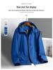 Men's Custom Windproof Waterproof Autumn Windbreaker with Logo Embroidery