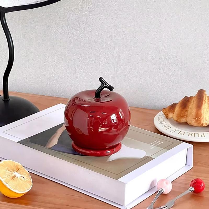 1PC Kitchen Supplies Artistic Home Decoration Multi-Function Ceramic Toothpick Jar Decorative Ornaments 10x13cxm