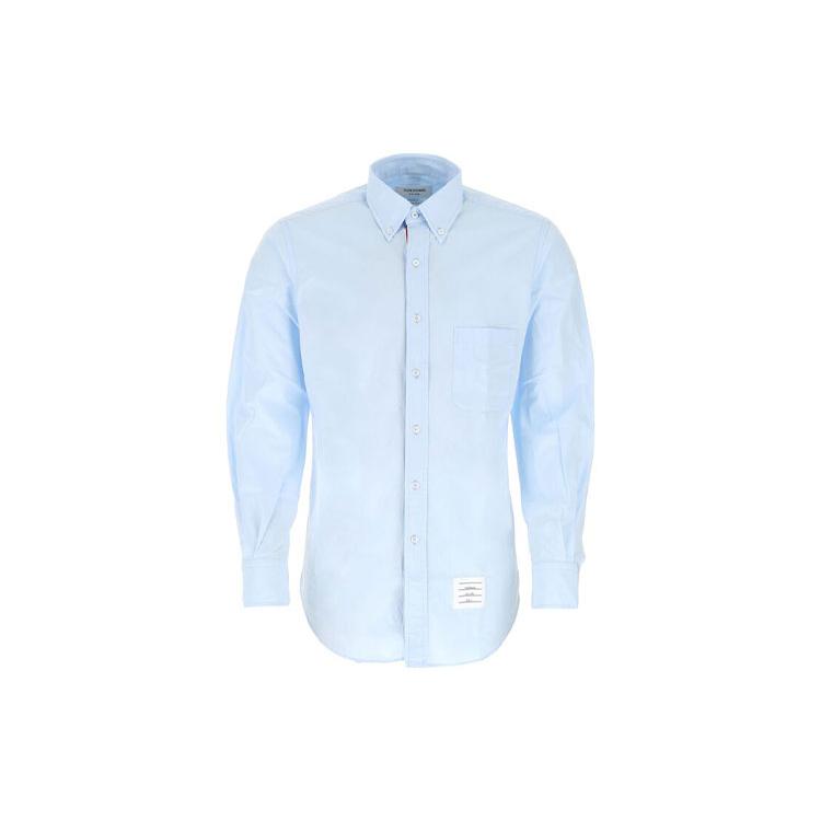 THOM BROWNE Rwb Detailed Long Sleeved Shirt MWL010E-03113-480