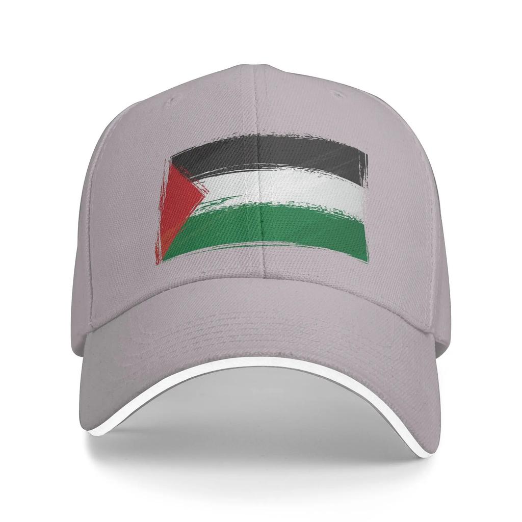 Palestinian flag Casual Baseball Cap Summer  Trucker  Sunscreen Hiking Fishing Snapback Cap Unisex Streetwear Baseball Caps