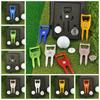 Marker Golf Ball Fork Golf Cap Clip Golf Ball Marker Hat Clips Green Fork Marker Set  Golf Products
