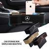 Multifunctional Car Seat Crevice Storage Box Seat Gap Slit Pocket Manager For C500 C200 C300 B C E GLA CLA GLK GL ML GLE V177 W247 W207