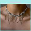 Geometric Cross Pendant Necklace For Women Men Fashionable Layered Chain Jewelry