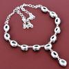 White Buffalo Turquoise Necklace Natural Gemstone Jewelry 925 Sterling Silver Necklace Adjustable Chain Necklace Handmade Necklace for Gifts