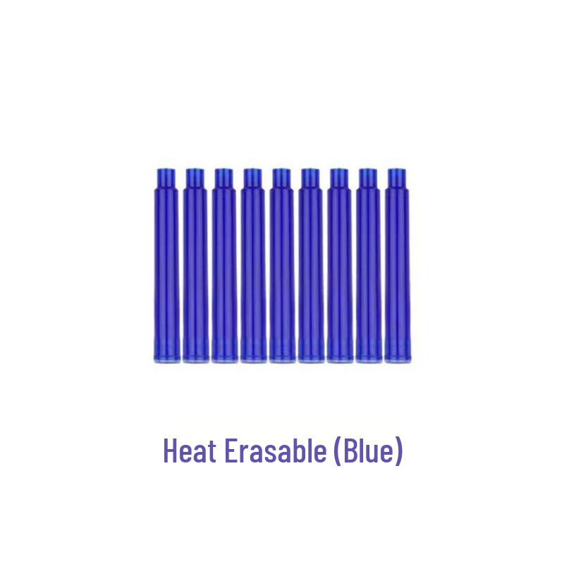 Heat-Erasable Black Ink Cartridges for Student Fountain Pens
