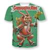 Camisetas Gráficas de Cubo de Basura de Dibujos Animados para Niños Estampado 3D Camisetas de Anime para Niños Moda Hombres Mujeres Manga Corta Cuello Redondo Camiseta Harajuku Y2k Top