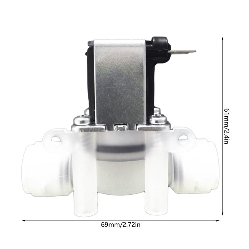 DC12V/110V/220V 3/8'' Normally Closed Solenoid Valve Water Inlet Flow Switches