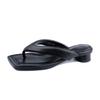 Flip-flops women wear high-quality thick-heeled high-heeled sandals women's summer not tired feet casual shoes women's soft soles are versatile