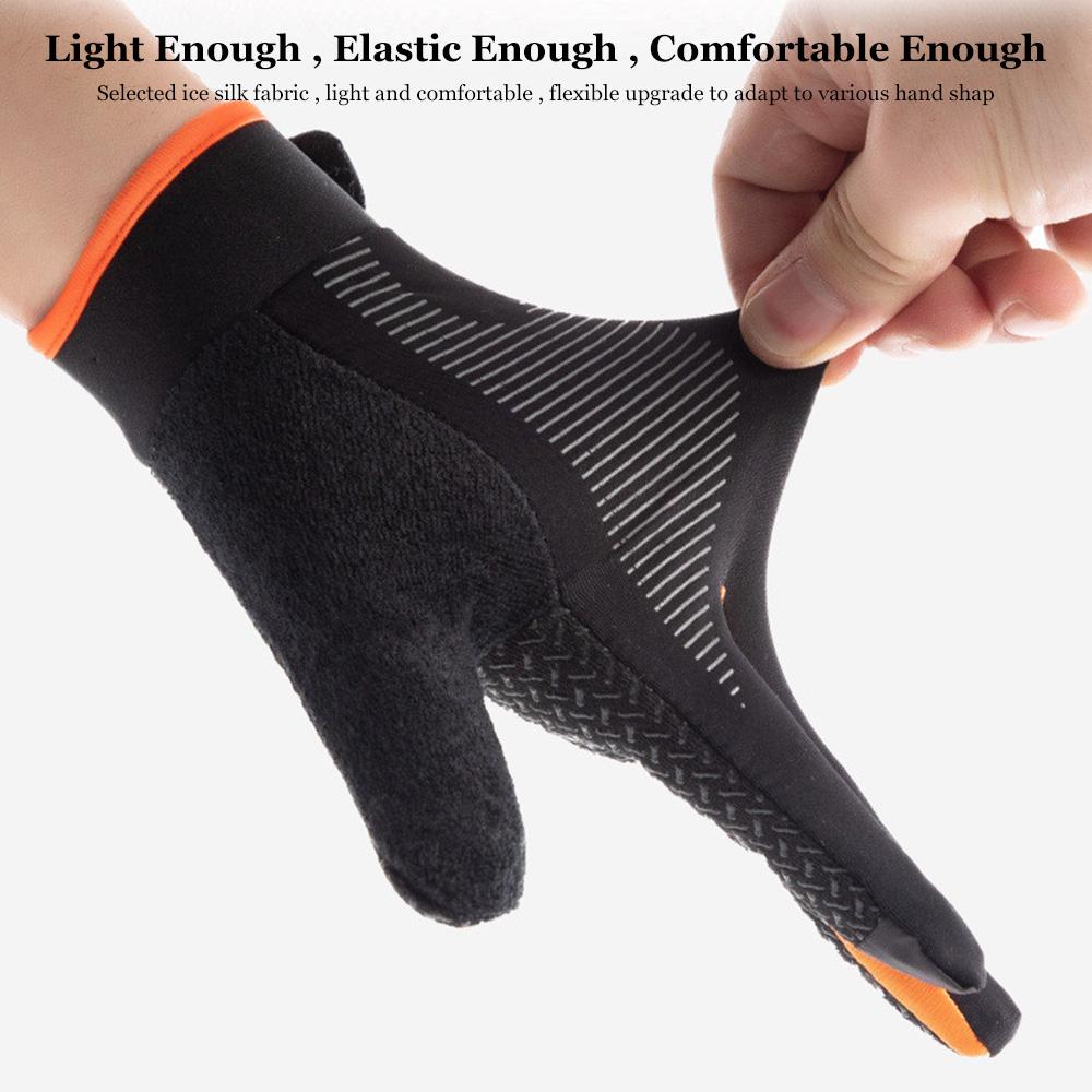 Summer Biking Gloves Full Finger Touch Screen Motorcycle Riding Gloves Breathable MTB Road Bike Non-Slip Gloves for Men and Women