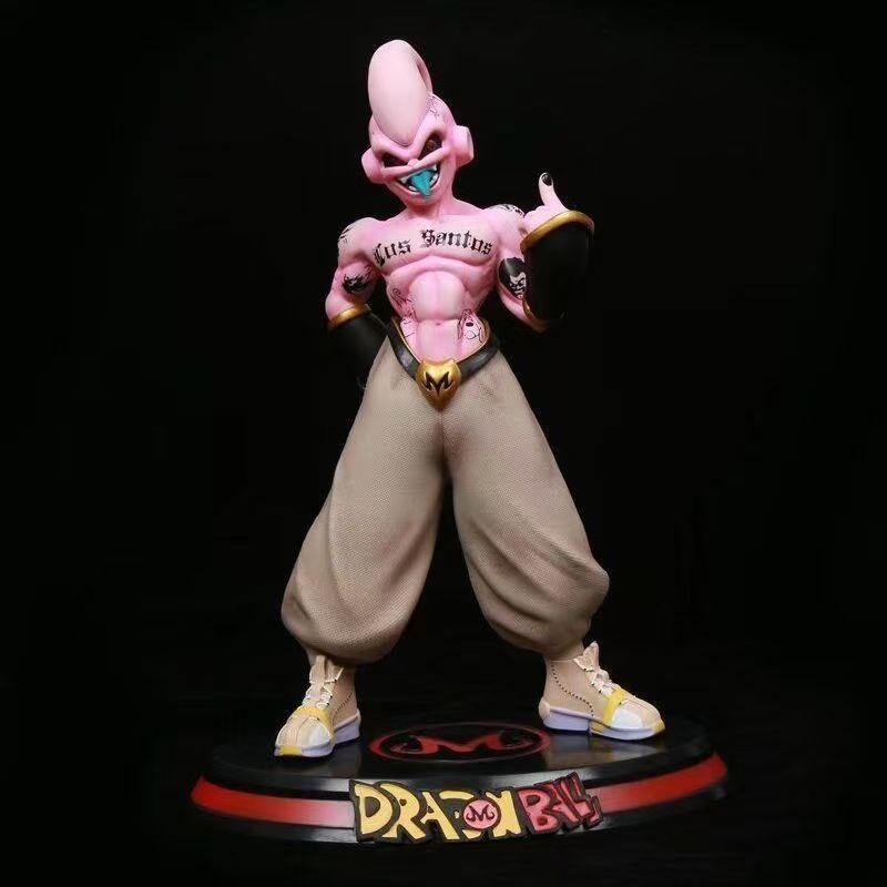 

Anime Dragon Ball Z Figure Tattoo Evil Majin Buu Action Figure Statue Model Collection Decoration Doll Toys Gifts