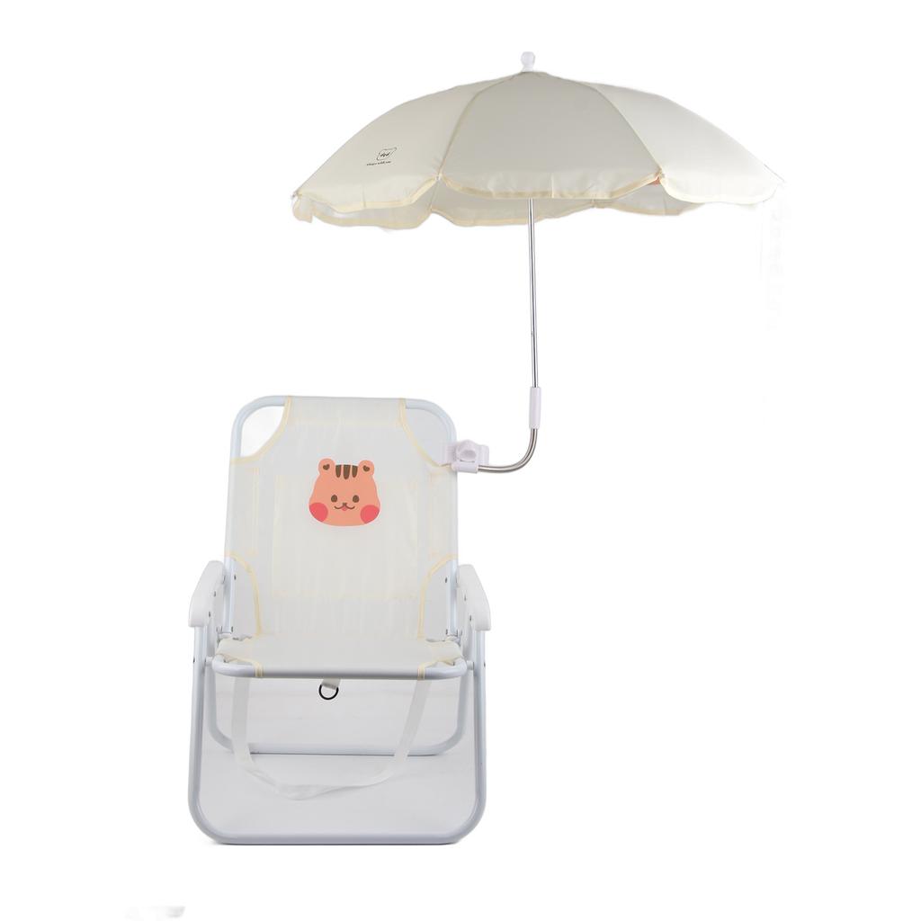 Barn Campingstoler Tegneserie Dyr Søt Stil Metallstøtte Holdbar PP Sammenleggbar Bærbar Strand